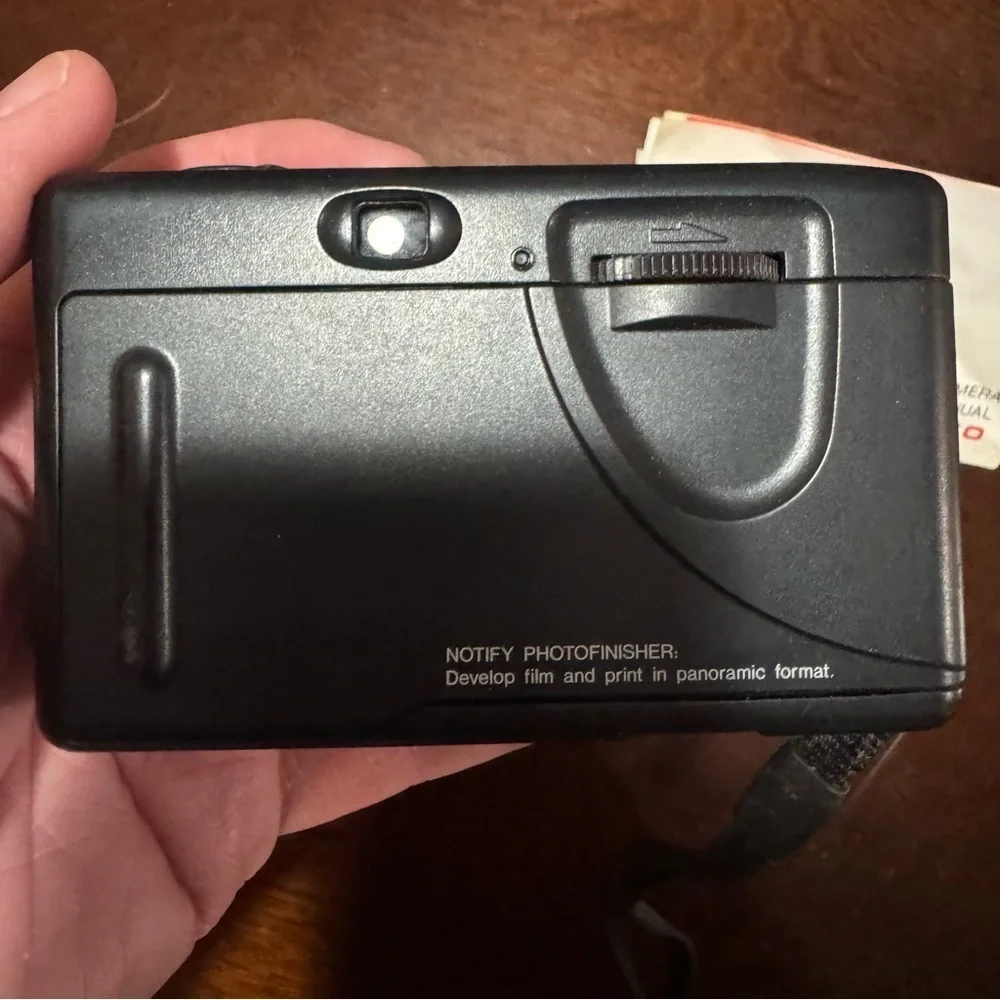 Ansco Pix 35 Panorama Focus Free 35mm Film Point & Shoot Camera Tested Working